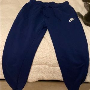 Navy sweatpants